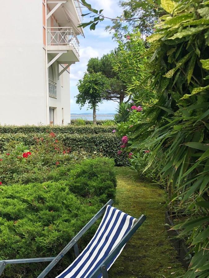 Appart Sur La Plage Pied Dans L Eau Avec Terrasse Jardin Vue Sur Le Bassin Depuis La Terrasse , Parking 아르카숑 외부 사진