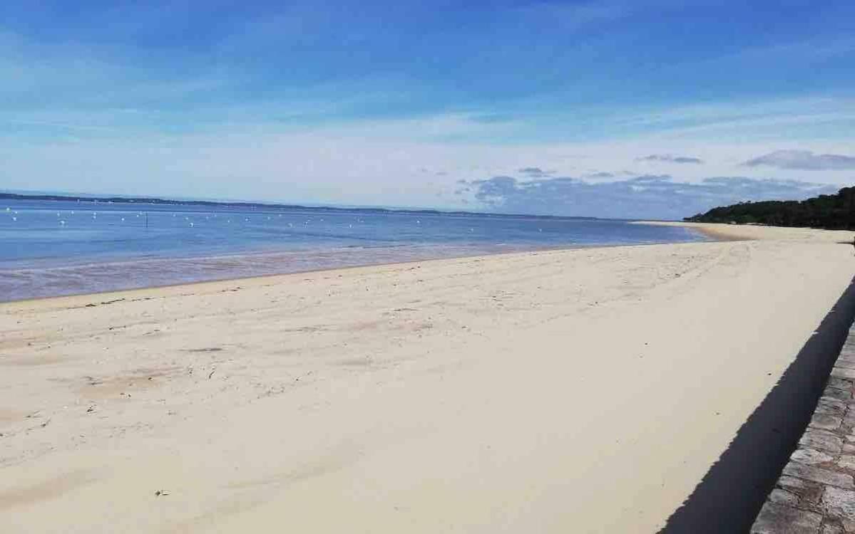 Appart Sur La Plage Pied Dans L Eau Avec Terrasse Jardin Vue Sur Le Bassin Depuis La Terrasse , Parking 아르카숑 외부 사진
