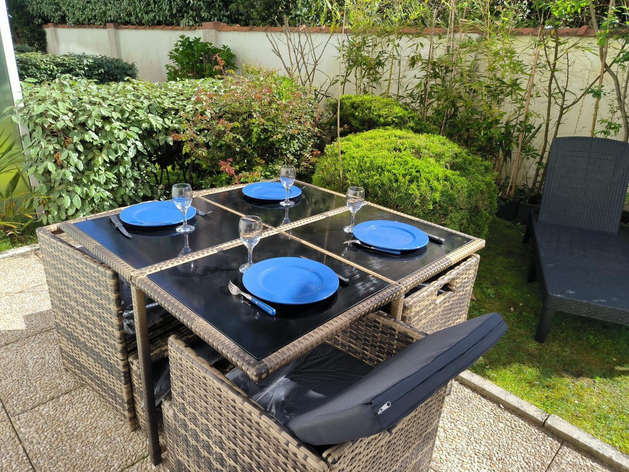 Appart Sur La Plage Pied Dans L Eau Avec Terrasse Jardin Vue Sur Le Bassin Depuis La Terrasse , Parking 아르카숑 외부 사진